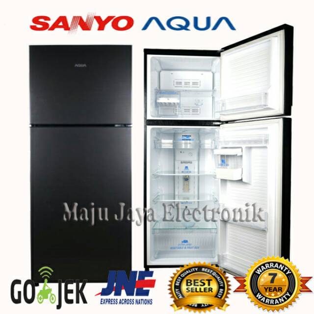 Kulkas 2 Pintu AQUA Sanyo AQR D270 DS LS 220 Liter Tinggi 153 Cm No Frost Ice Twist