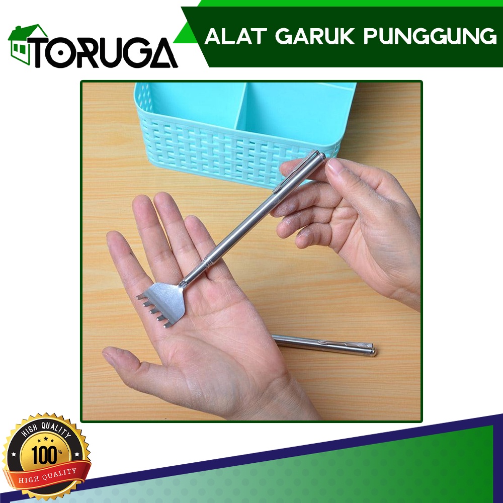 Alat garuk punggung stainless penggaruk garukan back scratch