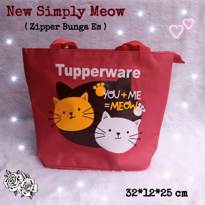 Tas bekal new simply You &amp; Me ( Zipper Bunga es )