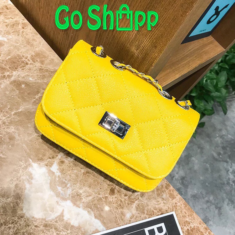 Tas Selempang Kulit Warna Premium - Tas Wanita Import Fashion Korea Kulit PU Warna [SL05]