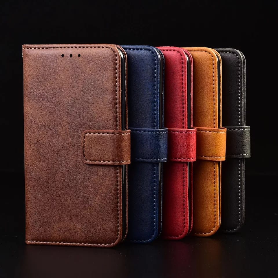 WALLET LEATHER CASE  VIVO Y51 Y53 Y55 Y71 Y75 Y81 Y83 Y91 Y91C Y93 Y95 DOMPET KULIT CASE FLIP  CASIN