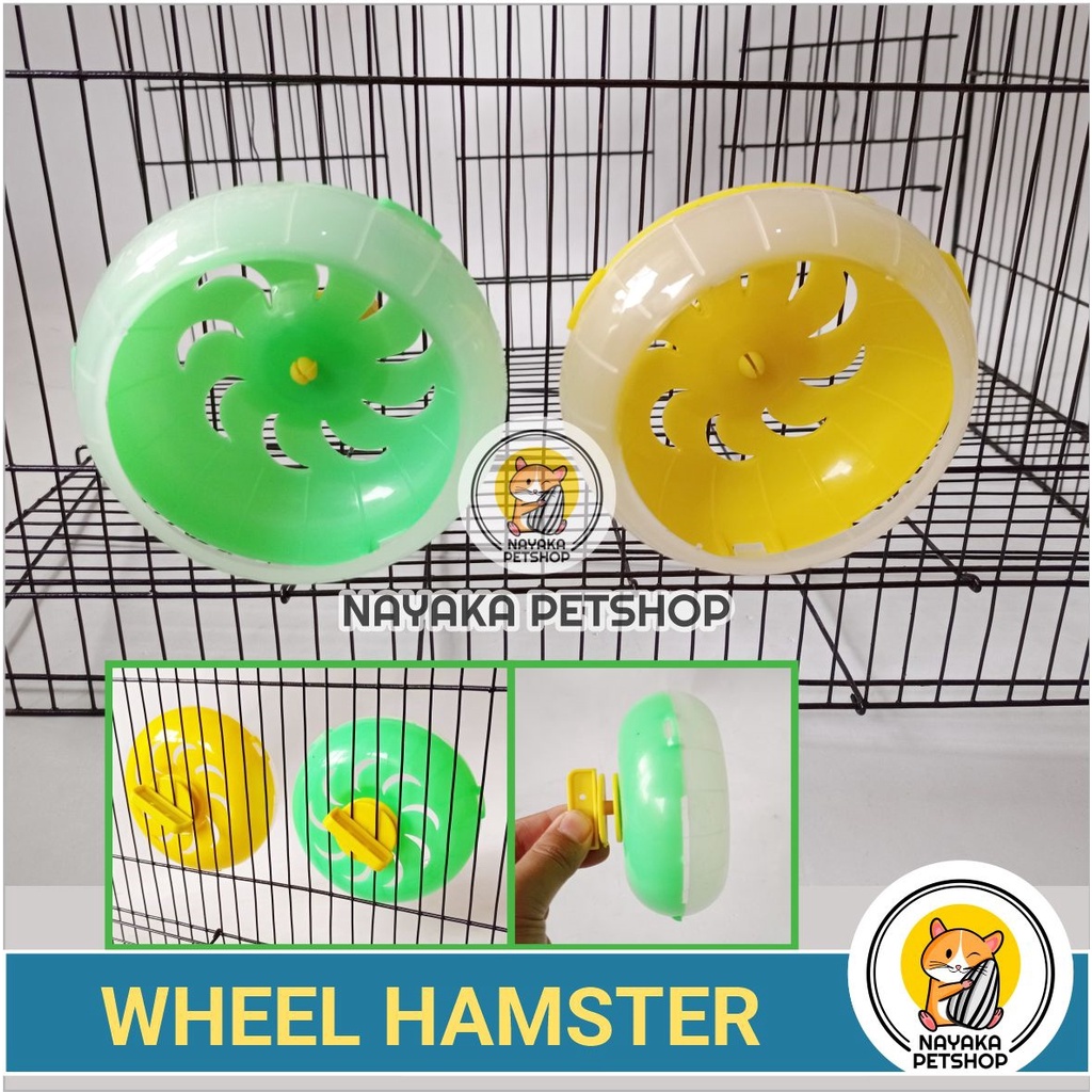 Kincir Hamster Gantung Mainan Roda Wheel Rolling