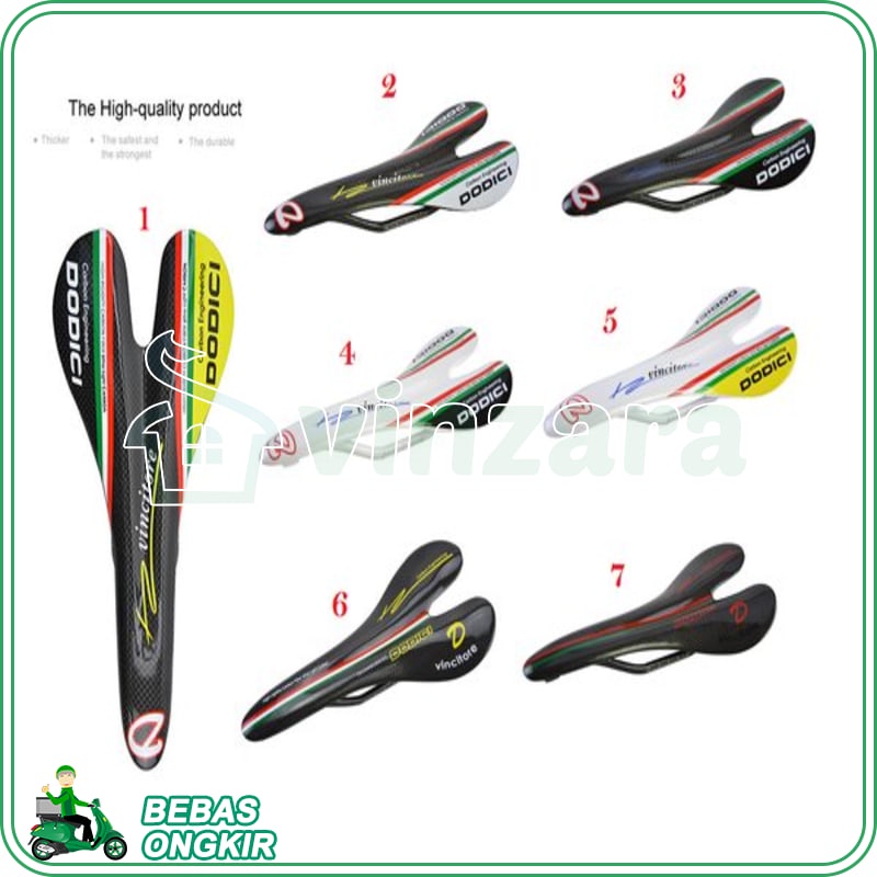 SADEL CARBON DODICI sepeda SADDLE carbon SADDLE fisik ROAD bike SELI LIPAT FOLDING balap XC