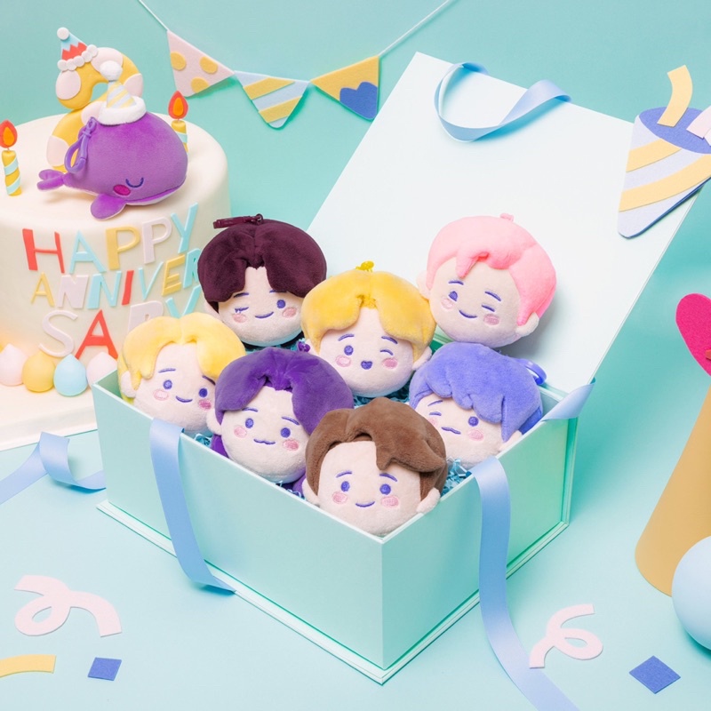 [DP] BTS TINYTAN FACE KEYRING