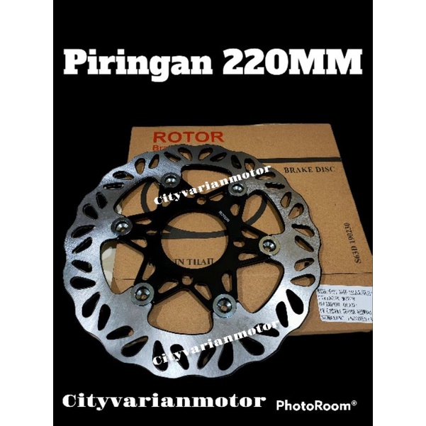 Piringan Rotor Disc Brake Piringan Cakram Depan Model PSM 220mm Beat Scoopy Vario 125 Mio Fino Xeon Gt X Ride Jupiter Z Mx lama Beat Scoopy New Beat new Beat Fi Beat Street New