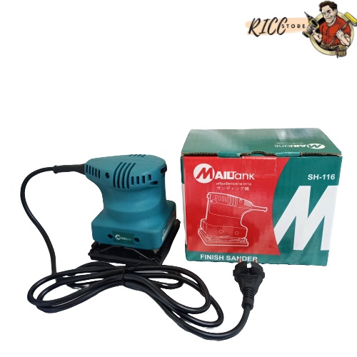 Mailtank Sh116-Elektrik Sander Mesin Amplas Kayu Mesin Amplas Tembok Sh116-Electric Sander Sh-116 RS