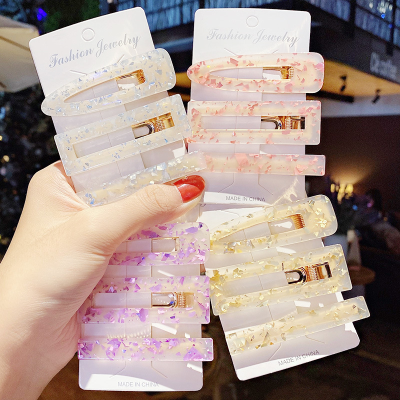 Mood Hairpin 3D Cute Cartoon Cloud Hairpin Hair Clips Hair Accessory