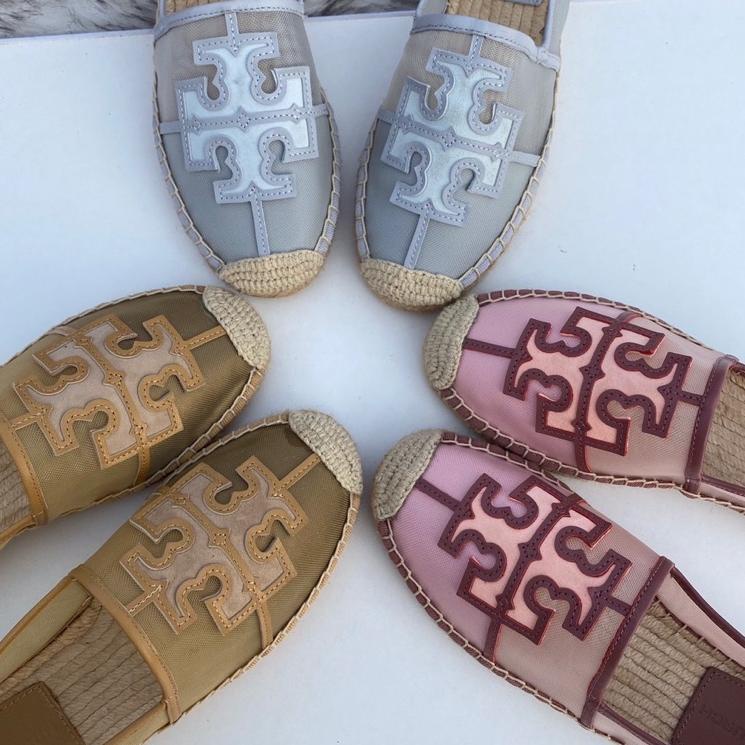KODEo5O9a--Tory Burch Original TB Shoes Espadrilles ( Ready Stock )