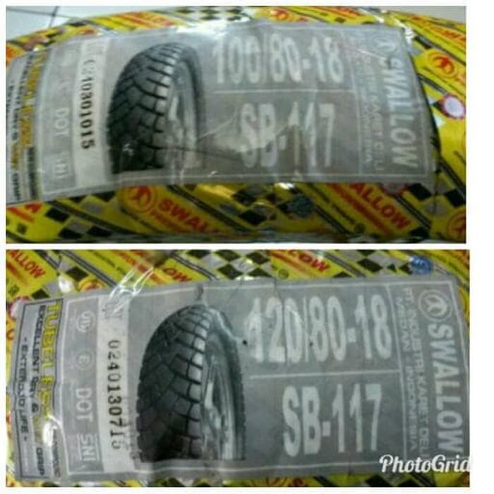 ban luar 100 80 18 dan 120 80 18 sb 117 swallow HAM