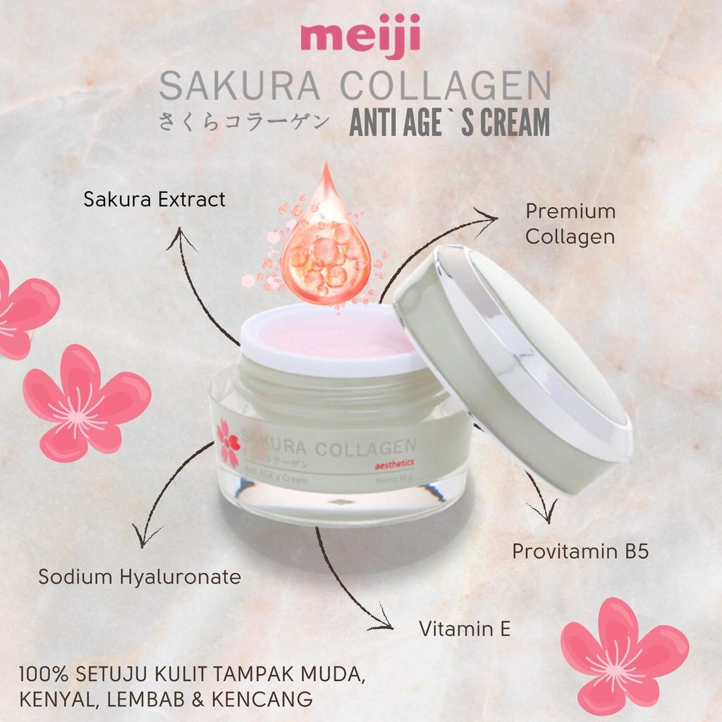 Sakura Collagen Anti AGE's Cream 30 gram