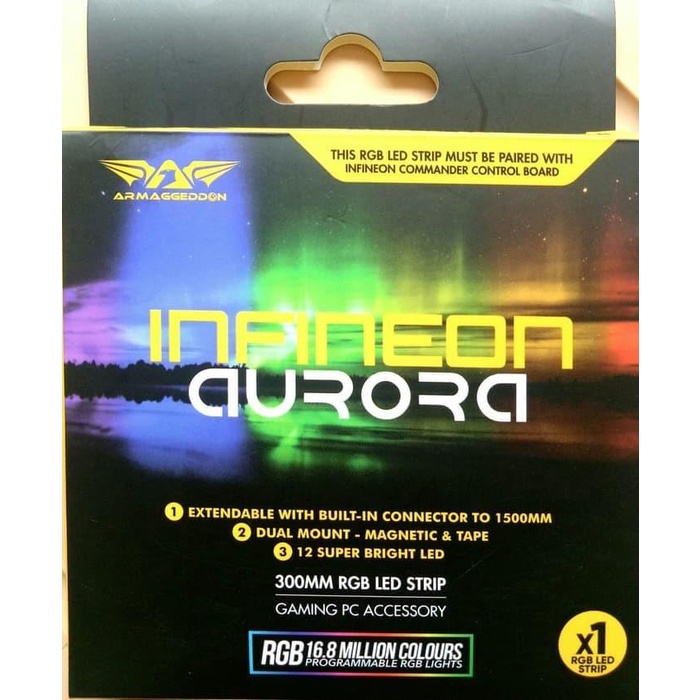 Led Strip RGB ARMAGGEDDON INFINEON AURORA+ Led Strip RGB 2Strip
