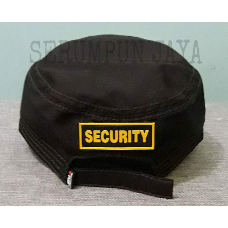 TOPI COKLAT KOMANDO SECURITY WINGS - TOPI KOMANDO SECURITY LOGO WINGS VELCRO 2 PATCH