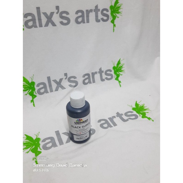 

Pigment Black Super Pewarna Tinta sablon Rubber