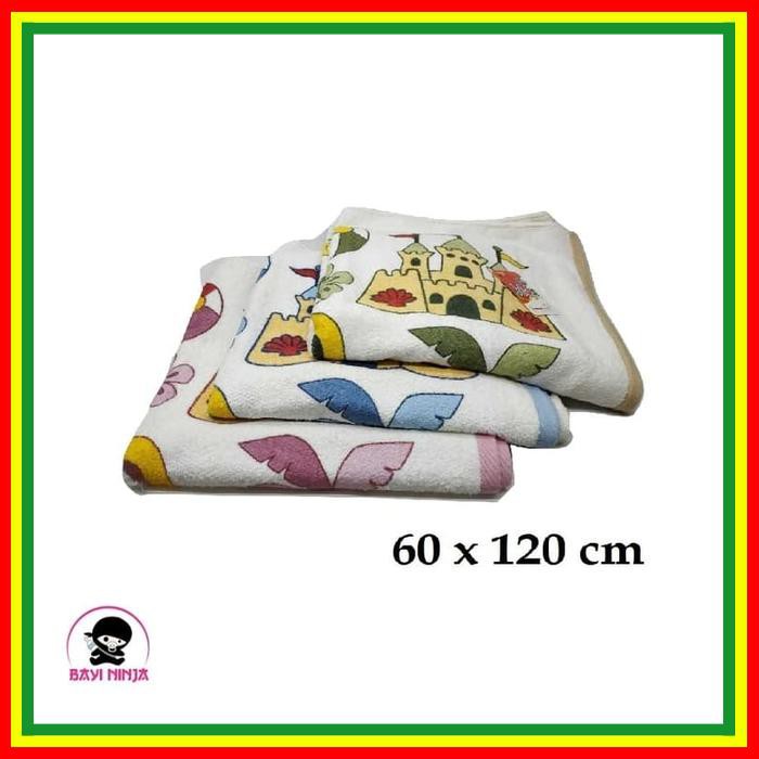 Merah Putih Kids Pio Towel Handuk Mandi Bayi Anak 60X120Cm (Bn003)