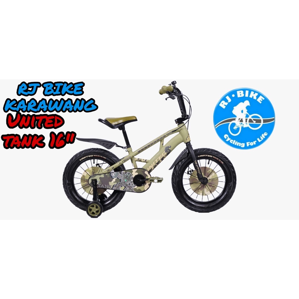 SEPEDA ANAK LAKI LAKI UNITED TANK 16 INCH