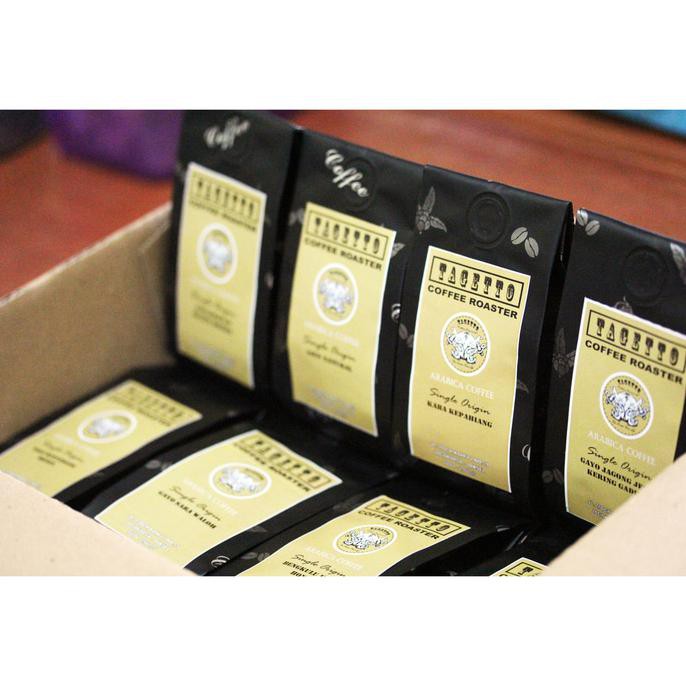 

PROMO ENAK Paket Kopi 50GR (10 Macam Kopi dalam 10 Kemasan 50 GR) Tagetto Coffee Terlaris