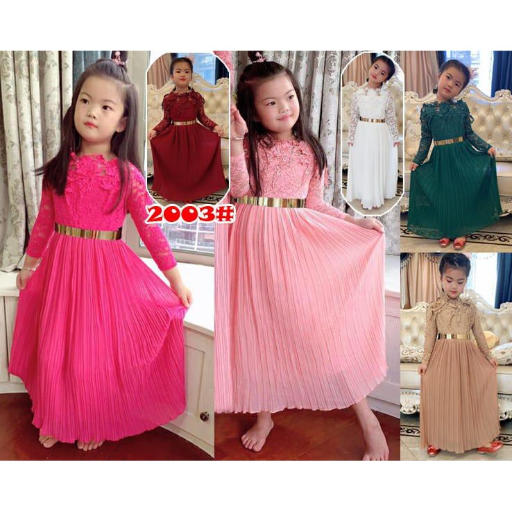 KIDS 2003# VERSI 9705-1# gaun panjang anak fashion import/baju anak/baju gamis anak/termurah!!!!