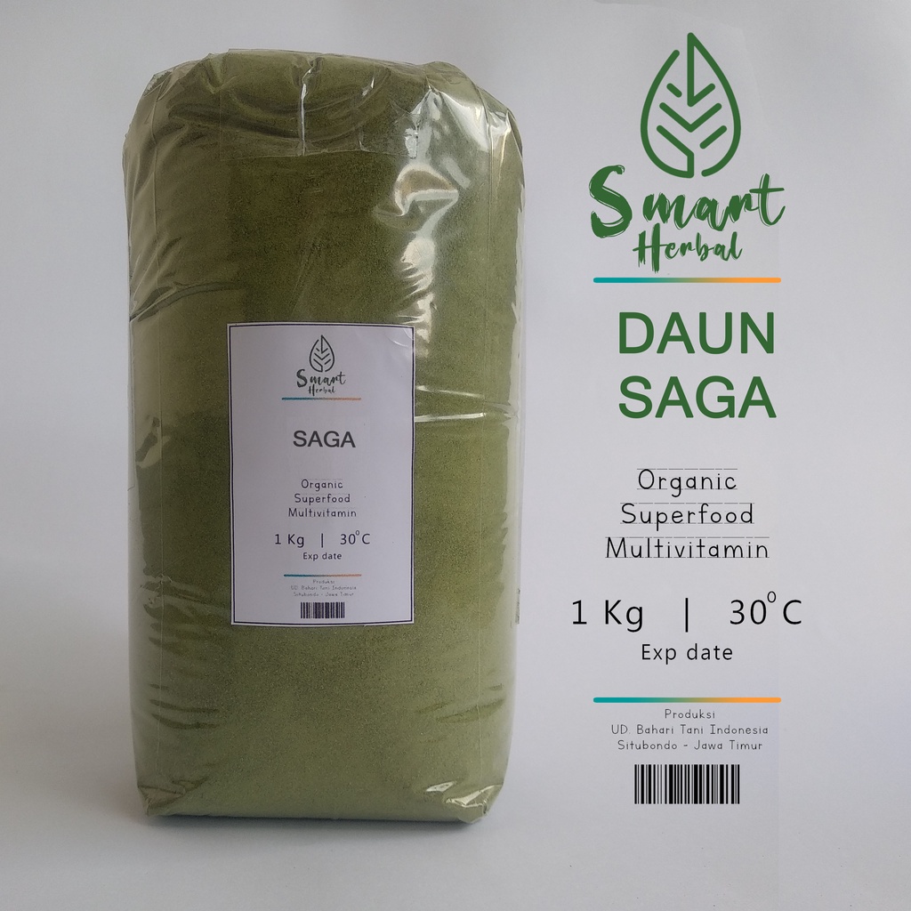 

BUBUK DAUN SAGA 1 KG REMPAH HERBAL NUSANTARA