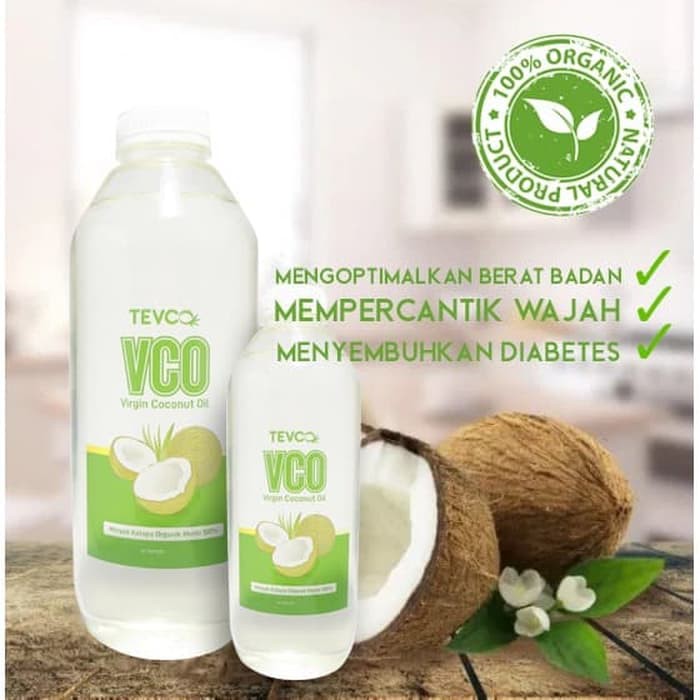 

TEVCO VCO virgin coconut oil- penyembuh corona 250 ml [H-22]