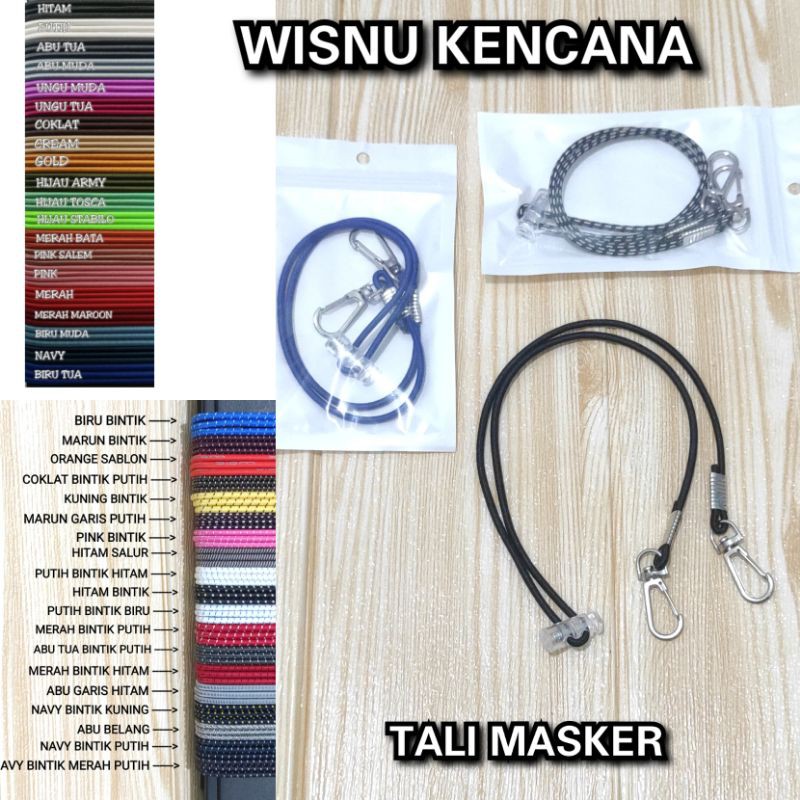 tali masker / konektor masker / tali hijab