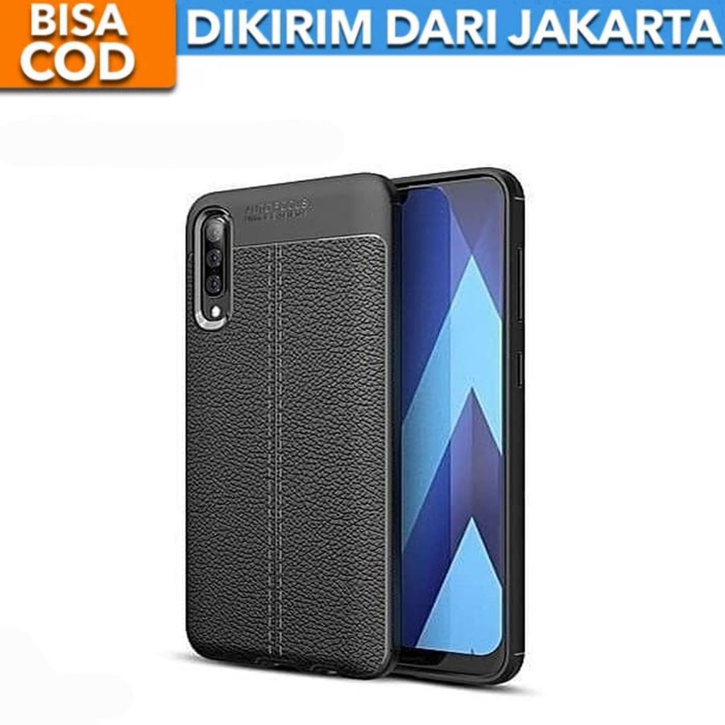 Case Auto Focus Samsung Galaxy A30S Leather Experience SoftCase Slim Ultimate / Casing Kulit