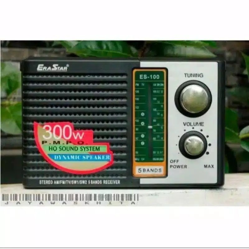 Promo Terbaru!!!! Radio Jadul EraStar ES-100 No Sound System / Dinamic Speaker Berkualitas Terbaik