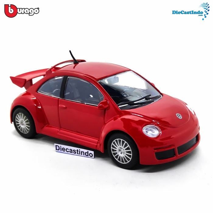 SIAP KIRIM Bburago 1:24 - Vw New Beetle Rsi - Merah BERKUALITAS