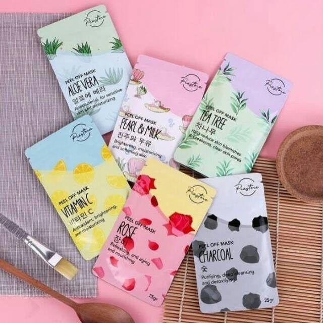 MASKER WAJAH || PEEL OFF MASK BY PRASTORE