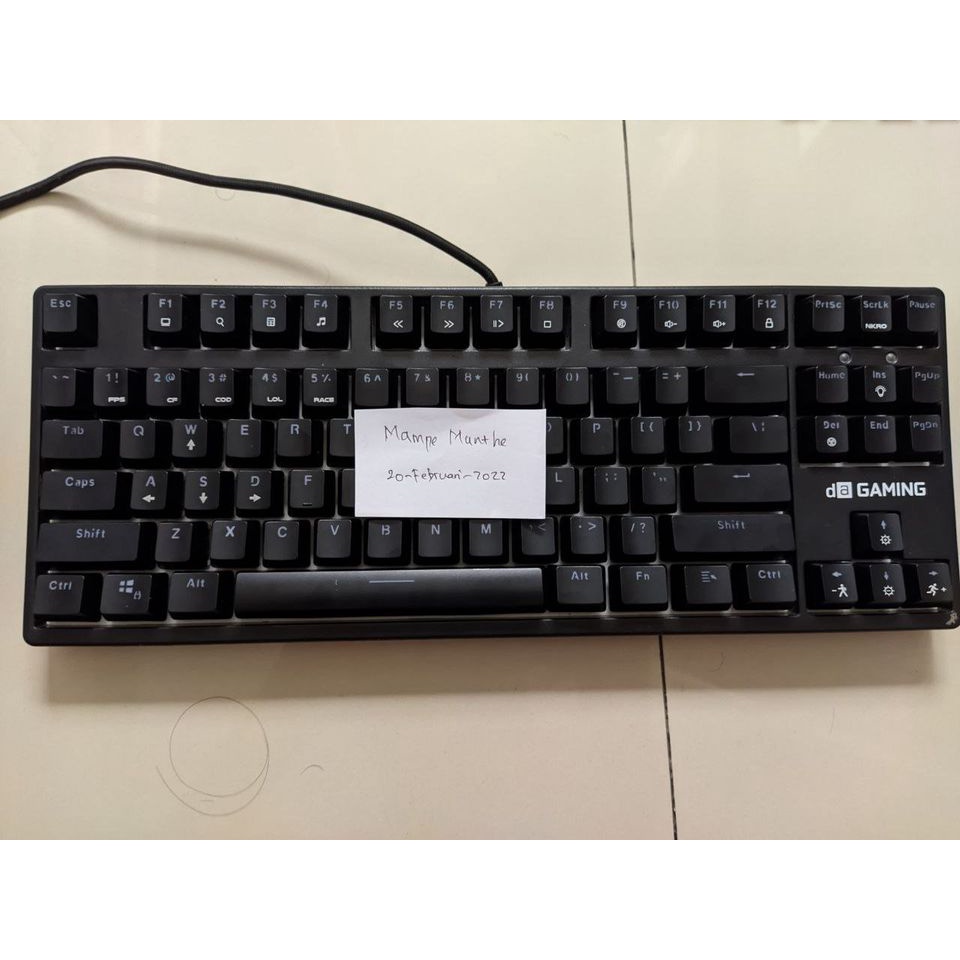 Digital Aliance Keyboard Gaming Meca Warrior X RGB