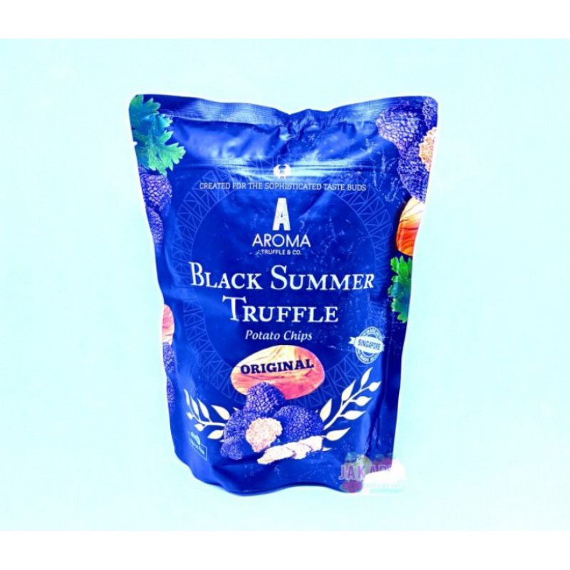 

(KERIPIK) BLACK SUMMER TRUFFLE POTATO CHIPS ORIGINAL 100G