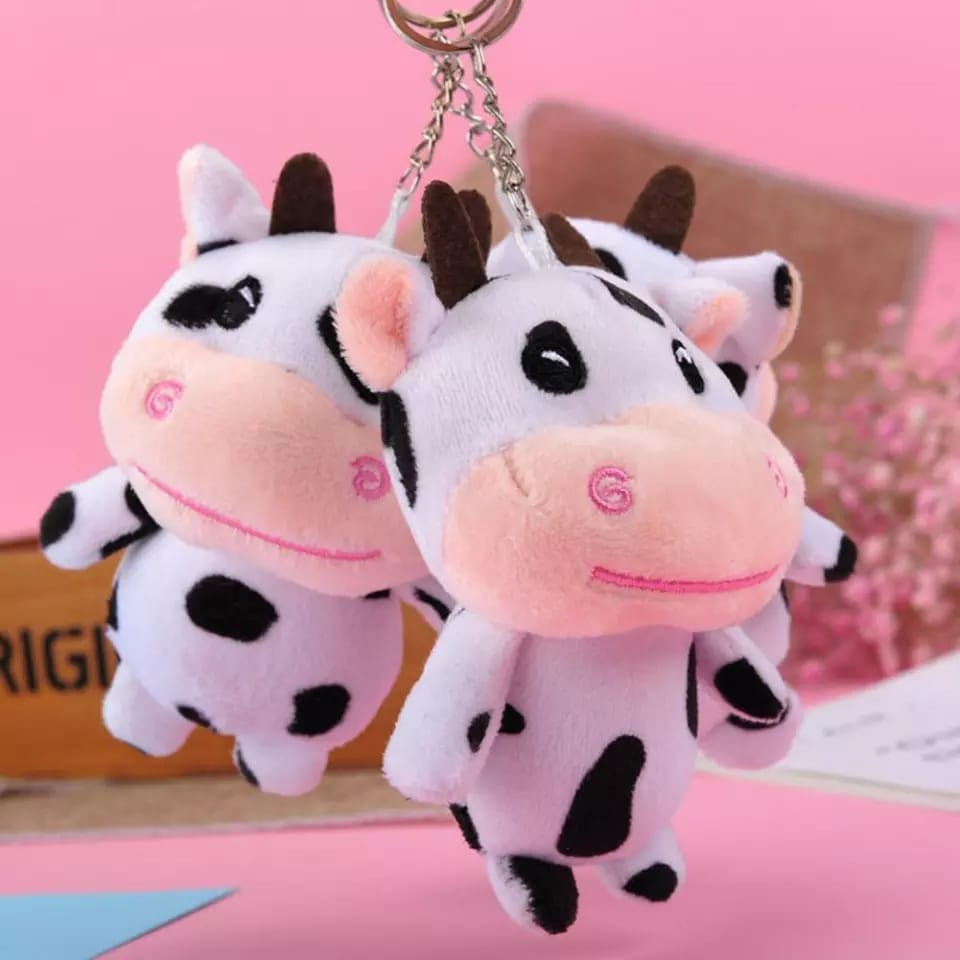 MORMON BONEKA SAPI - Gantungan Aksesoris Tas Ransel Selempang Slingbag ToteBag Wanita Murah Lucu Kpo