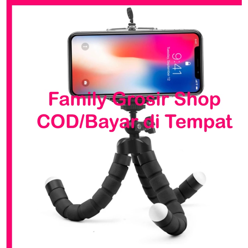 Best Mini Flexible Sponge Octopus Tripod