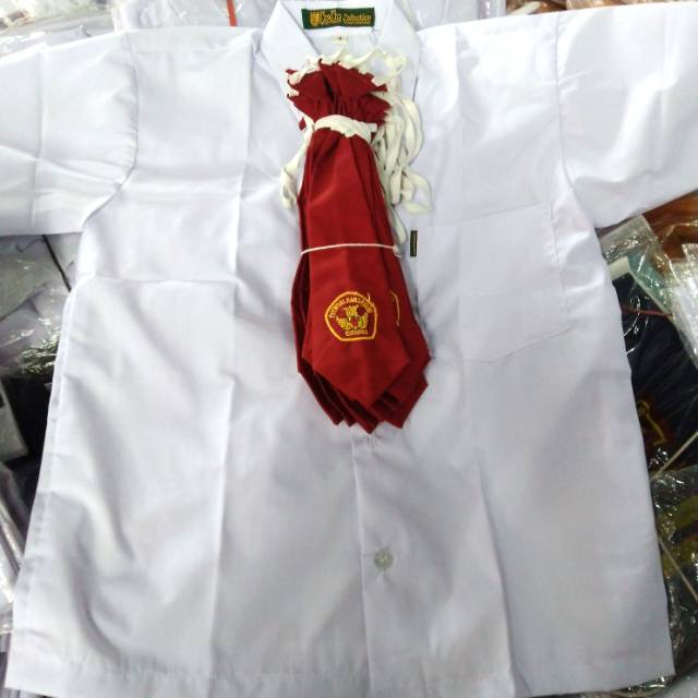 Dasi sd bordir - dasi sekolah dasar - anak MI - dasi sd putra - dasi sd putri - dasi seragam sekolah