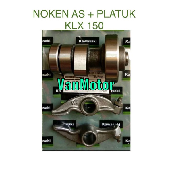 PAKET NOKEN AS SET PLATUK KLEP KLX 150 DT BF KAWASAKI SET SESUAI FOTO TERMURAH