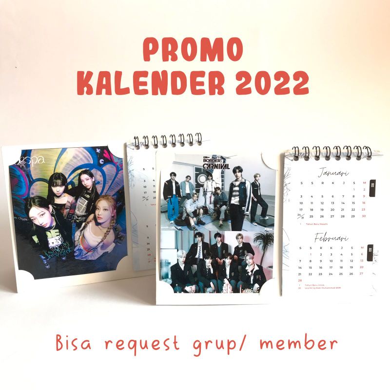 Promo Sale Kalender 2023 Kpop