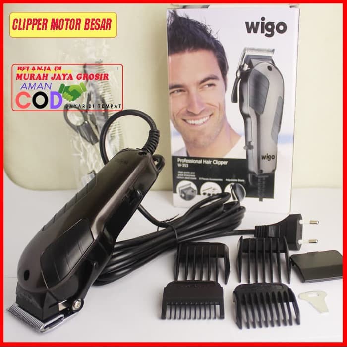 Promo Clipper Alat Cukur Rambut Wigo W 353 Mesin Pencukur Pangkas Elektrik