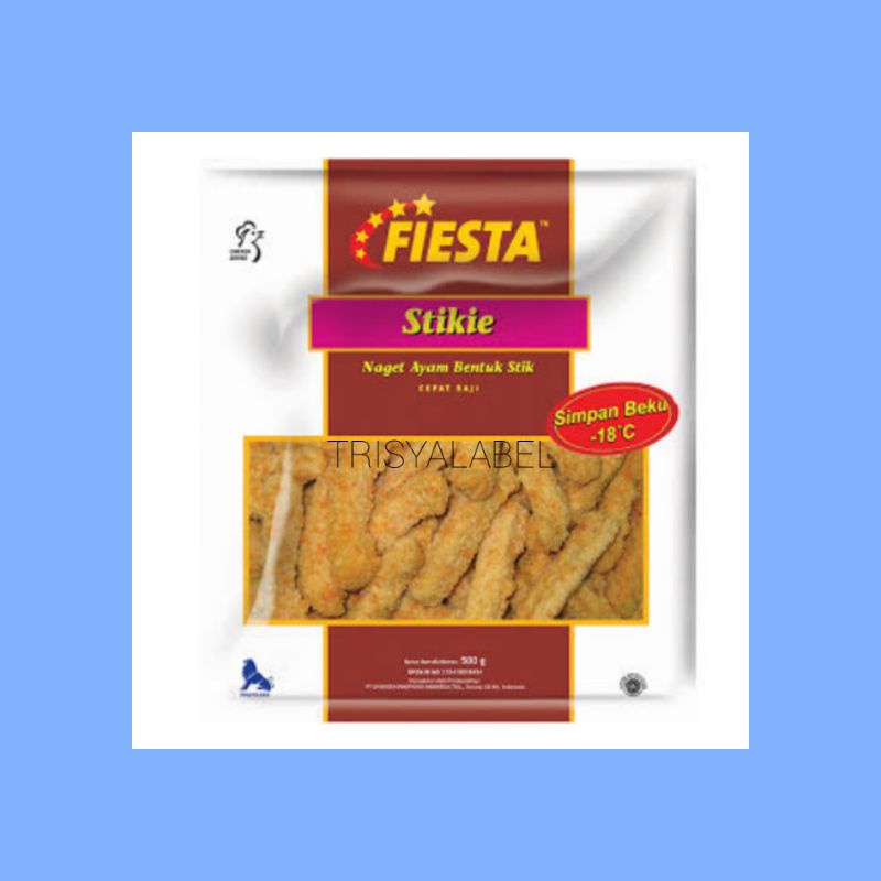 

500gr Fiesta Chicken Stikie | Frozen Food | TRISYALABEL