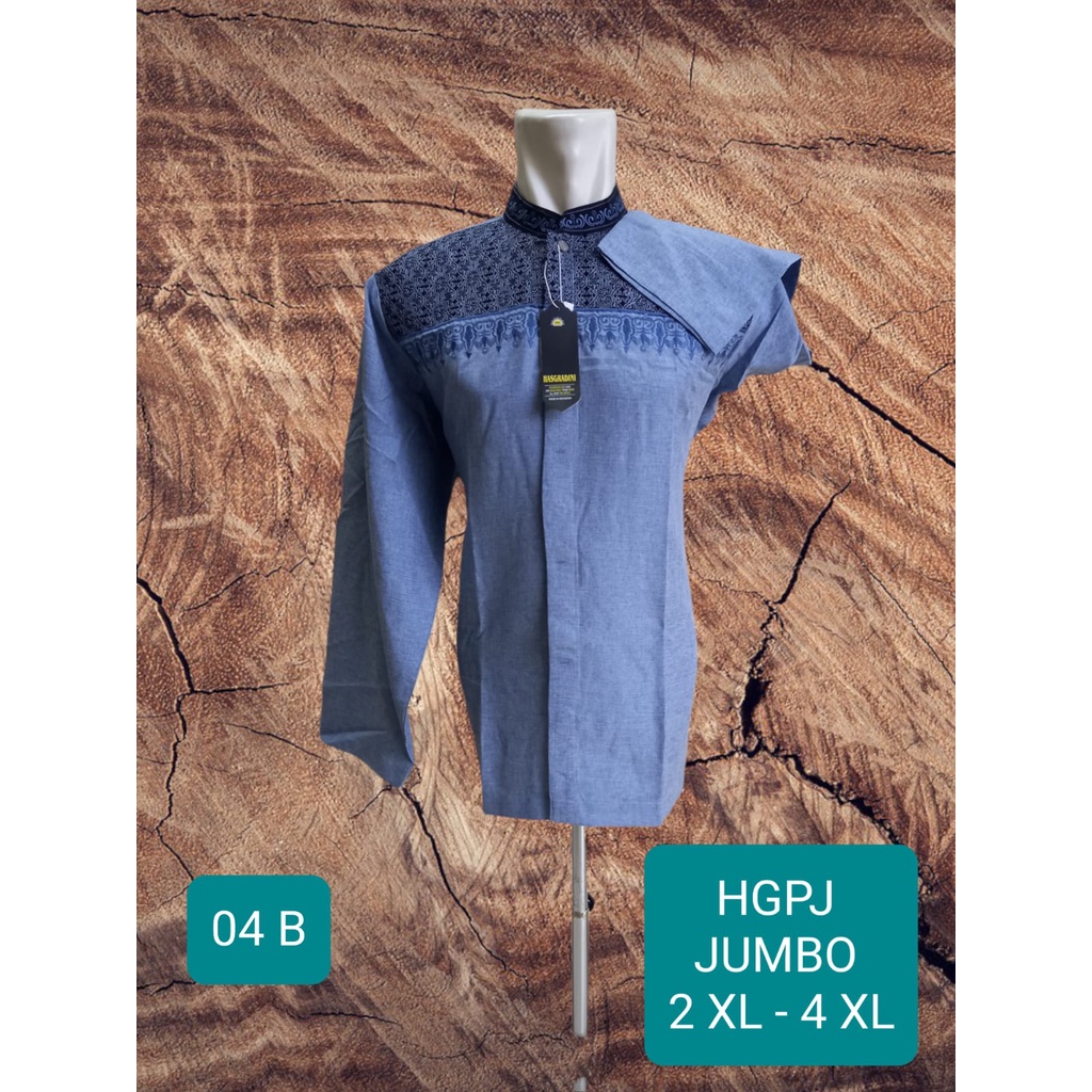 BAJU KOKO JUMBO MEREK HASGRADINI