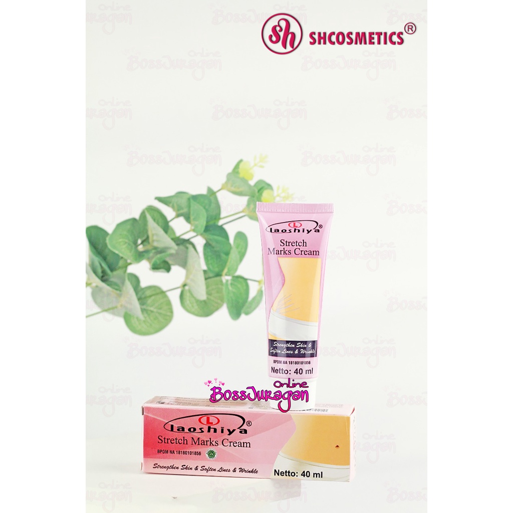 (BOSS) Laoshiya stretch mark cream BPOM SH cosmetics