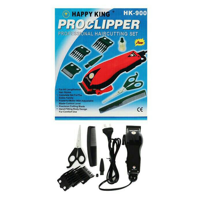 HAPPY King Alat Pencukur Pangkas Potong Cukur Listrik Rambut Professional Hair Clipper Trimmer