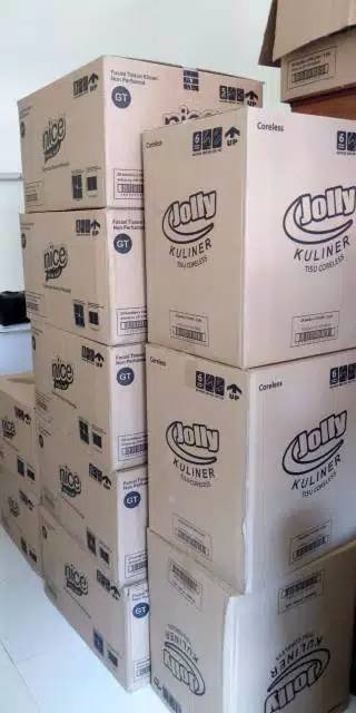 Tisu Jolly Coreless Isi 10 rolls 2 ply