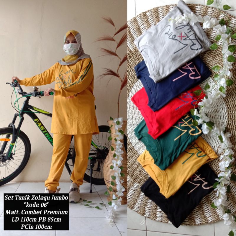 SET TUNIK ZOLAQU JUMBO KW MURAAAAHHHH