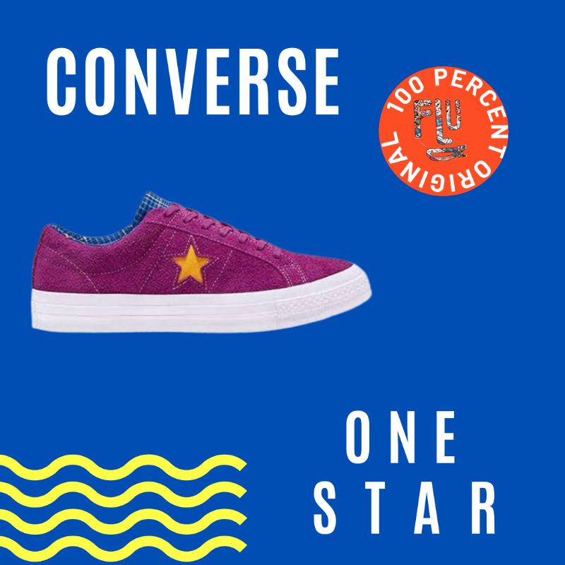 FLUDIE SEPATU CONVERSE ONE STAR OX ORIGINAL PT.MAP 166846C