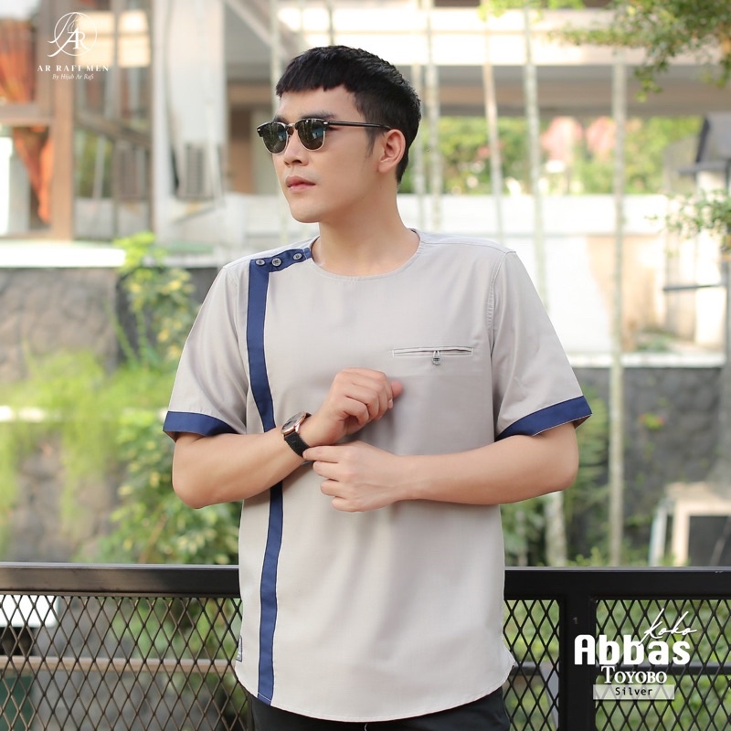 KOKO COWOK LENGAN PENDEK HIJAB ARRAFI