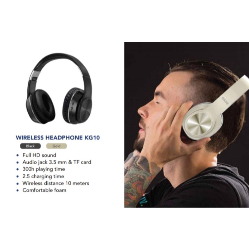 WIRELESS HEADPHONE OASE KG 10