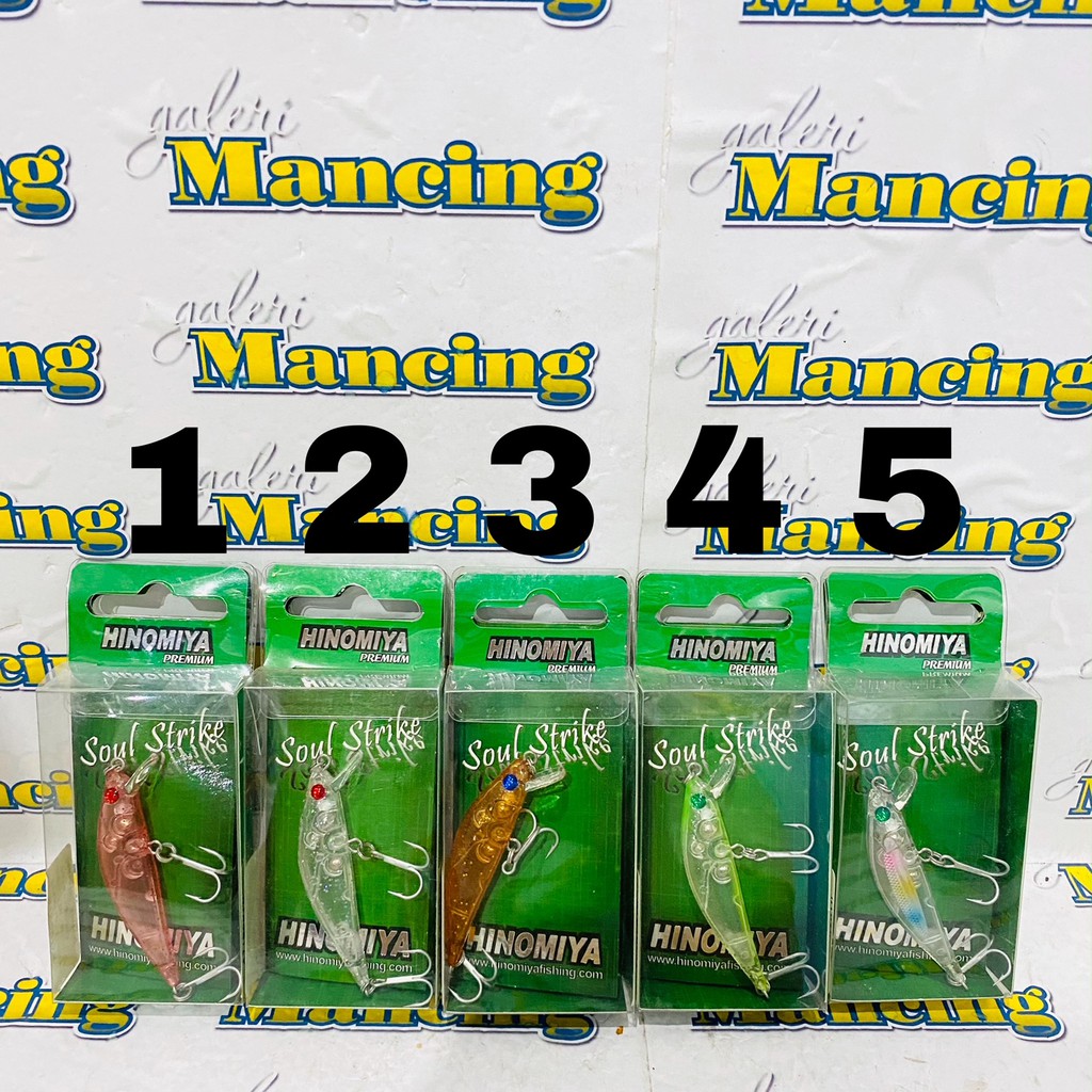 Umpan Hinomiya Premium Minnow 8047