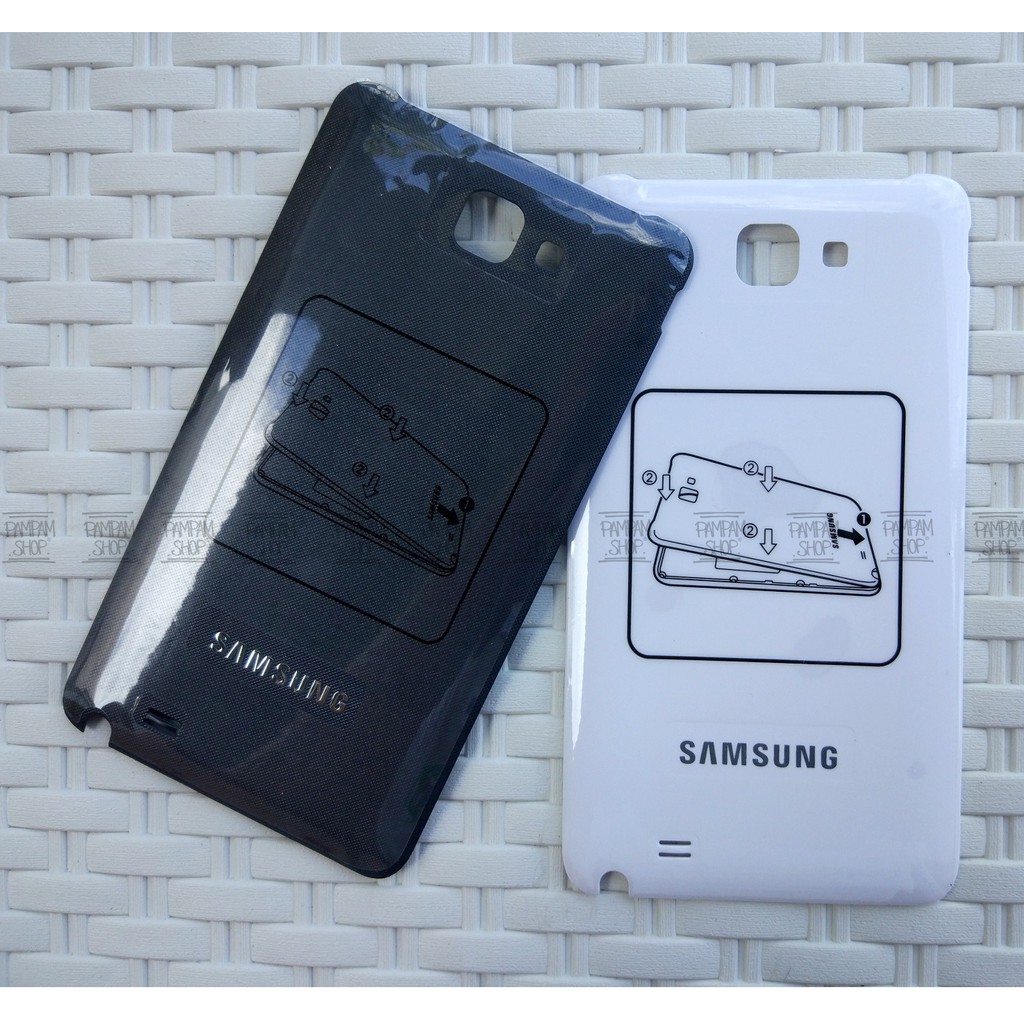 Tutup Belakang Baterai Casing Backdoor Back Door Cover Samsung Galaxy Note 1 N7000 I9220 Original