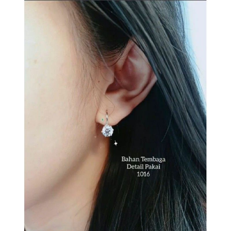 Fourfashion Anting Xuping Desi Silver Kualitas Premium