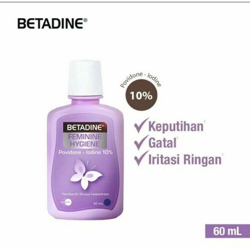 Betadine feminine hygiene