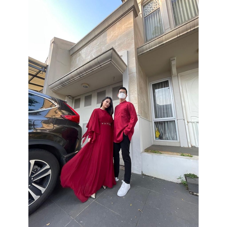 COUPLE650#Dapat 2 setel/gamis dan koko